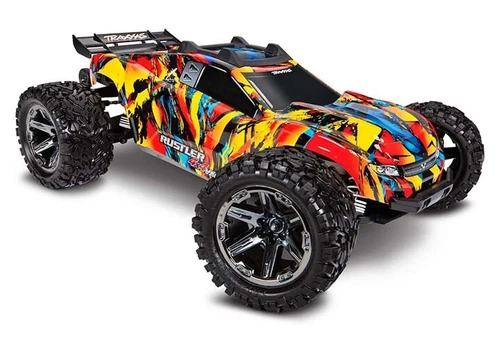 Traxxs #67076-4 Rustler 4x4,VXL - Not included Battery
