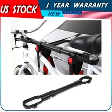 High-quality Adjustable Cross bar Top Bike Tube Frame Adapter/ Black USA