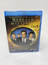 Murdoch Mysteries: Season One (Blu-ray, 2008) NEW SEALED w/ WEAR FREE SHIPPING!
