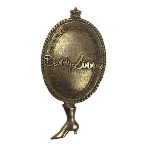 Vintage 1950s Danny Simmons Las Vegas Bootier Advertising Mirror Rare