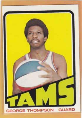 1972-73 TOPPS BASKETBALL GEORGE THOMPSON #221 TAMS EXMT *74873 | eBay