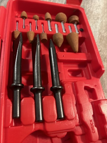 Mastergrip 77 Piece Air Tool Set Nice Missing Couple Parts - Picture 5 of 12