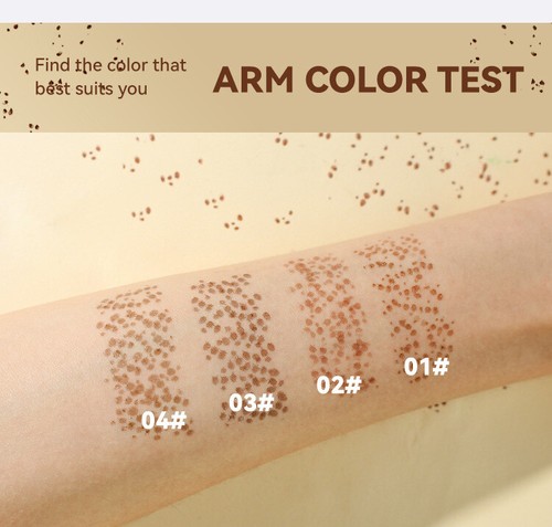 Kunstsommersprossenstift Stempel wasserdicht 4 Farben natürlich weicher Punkt versunkene Haut - Bild 11 von 16