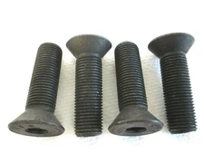 1/2-20 X 1-3/4" FLAT HEAD HEX SOCKET CAP SCREWS ALLOY BLACK STEEL - 4 PCS