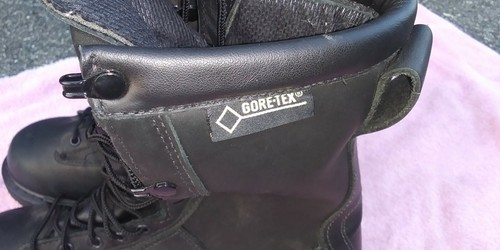 Rocky Gore-Tex Men's Black Leather Boots NEW Sz 8 EW - Picture 3 of 7