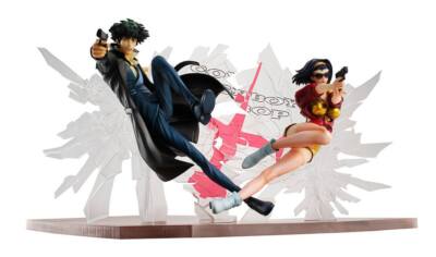 Cowboy Bebop PVC Statuen 1/8 Spike Spiegel & Faye Valentine 1st Megahouse 20 cm