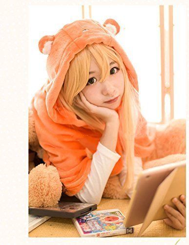 Himouto! Umaru-chan Cosplay Costume Cloak Hoodie Flannel Coat Robe