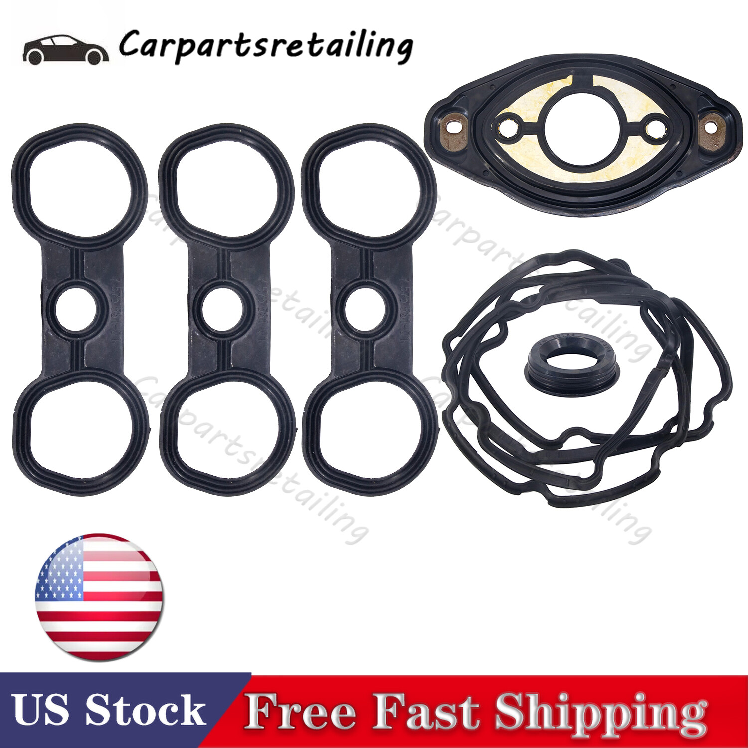 For Bmw N52 Valve Cover Gasket Sensor Seal Set Full kit 128i 328i 528i X3 X5 Z4 eBay
