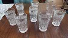 Imperial Glass-Ohio Flat Iced Tea Cape Cod Clear Drinking Glass Set of 8