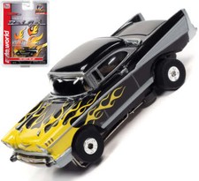 NEW Auto World Flame 1957 Chevy Bel Air Thunderjet AFX HO Slot Car Protinker