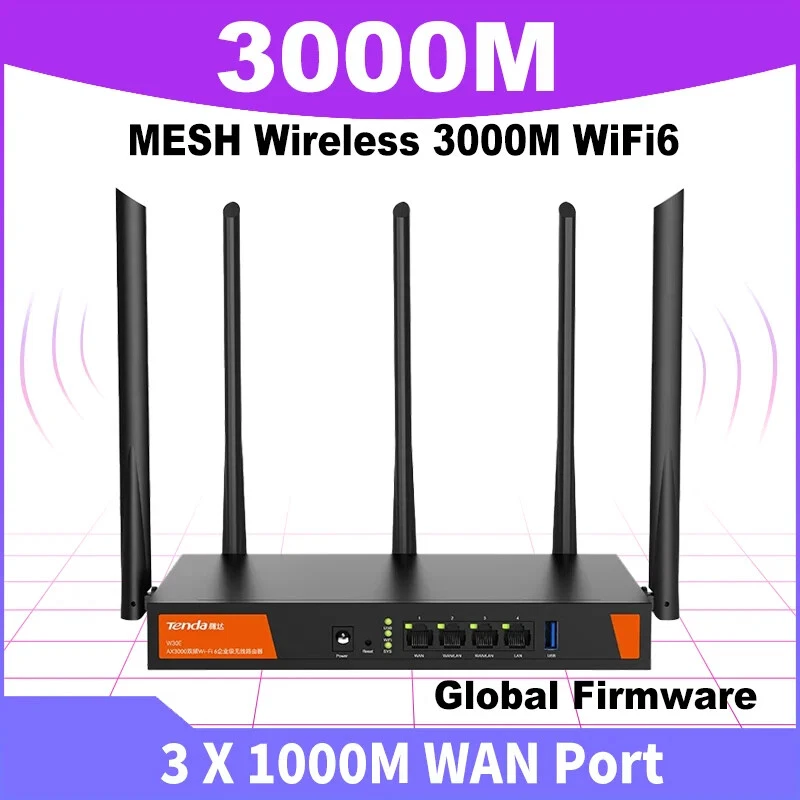 W30E AX3000 Wireless Enterprise Wifi6 Router 5G for Office Internet Hotspot New - Image 2 of 4