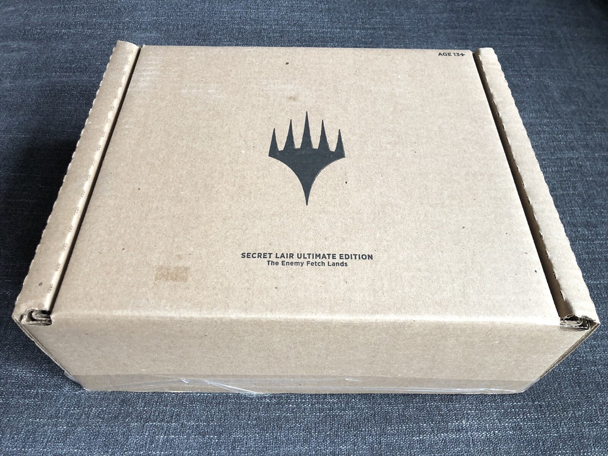 Secret Lair: Ultimate Edition - Enemy Fetch Lands (NIB) MTG Magic