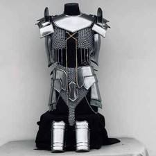 Medieval Knight Armor for Women  Brave Lady Chainmail Cosplay  LARP Gear  Fan