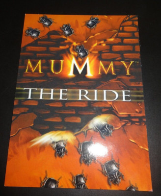 Mummy The Ride Universal Studios USA Promo Postkarte