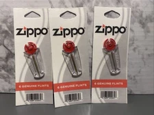 New Zippo Replacement Lighter Flint 3 Packs 18 Flints for Clipper Authentic