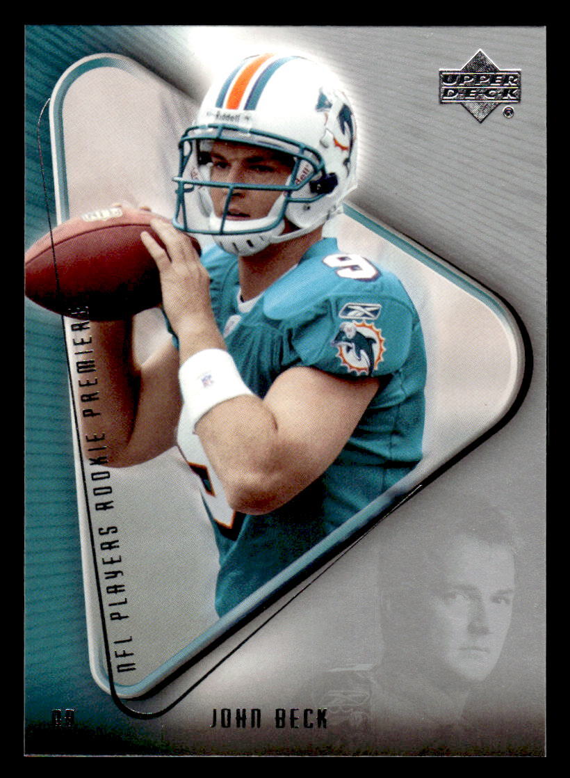 2007 Upper Deck Rookie Premiere Box Set John Beck #2 Miami Dolphins