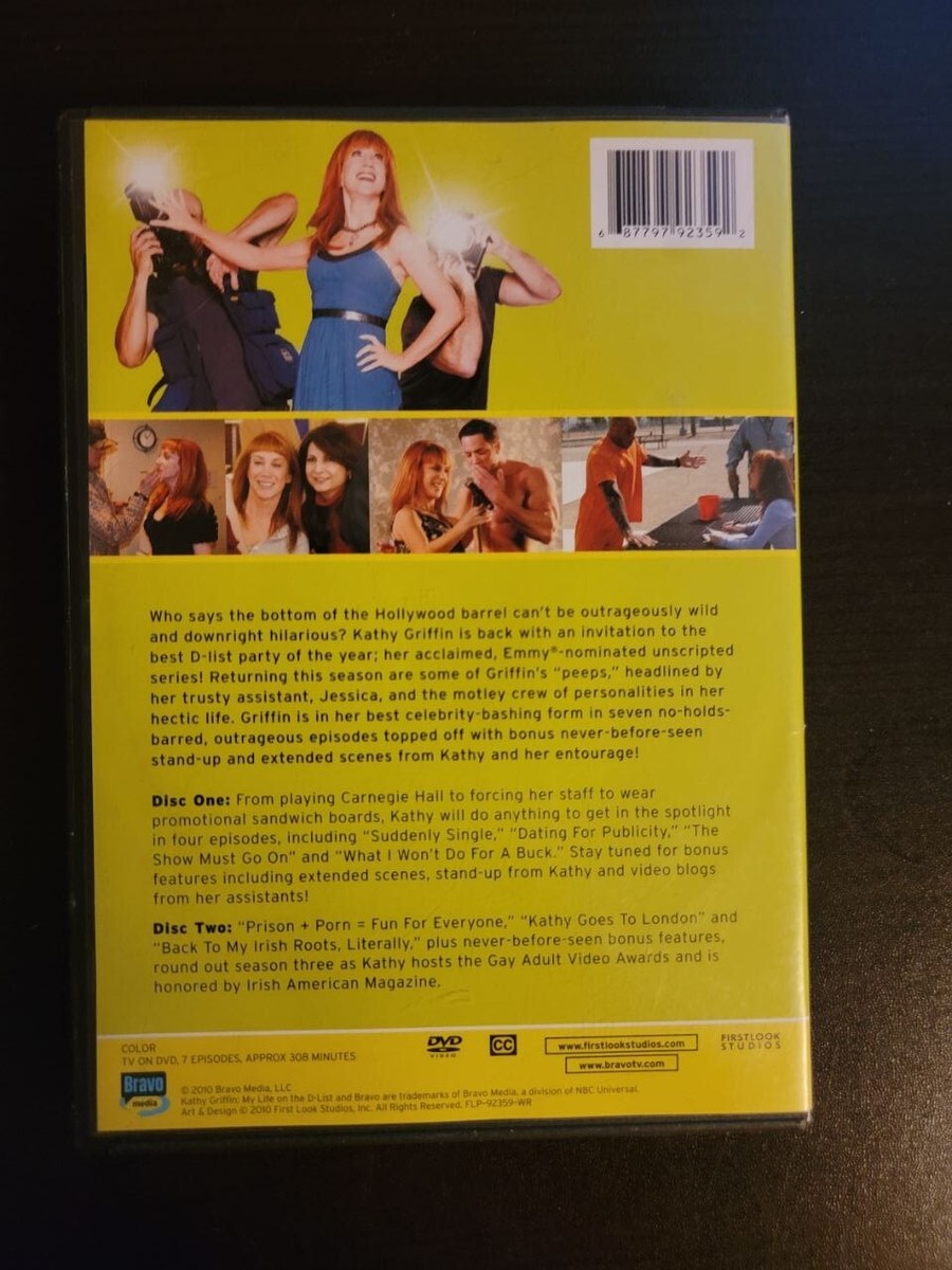 (未使用･未開封品)Kathy Griffin - My Life on the D-List: Season 2 [DVD] Kathy Griffin - My Life on the D-List: Season 3, DVD *BUY 2