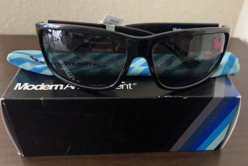 Unisex Men’s Modern Amusement Not Such A Big Deal Black Gloss UV Sunglass $85