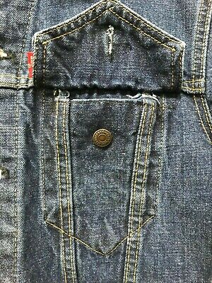 Vintage Levi's 70505 Big E Denim Jacket Size: 42 z-3