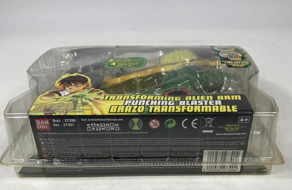 Ben 10 Transforming Alien Arm Omnitrix Light & Sound FX 27390 CN Bandai 2007 - Bild 4 von 4