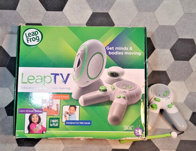 Leap Frog Leapfrog LeapTV Educational Active Video Gaming System +1 controller
