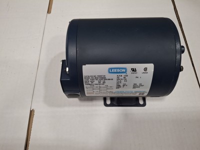 Leeson 103037.00 1/3HP..1725RPM.48.DP./115V.1PH.60HZ.CONT.MANUAL.65C.1.0SF.RIGID