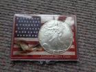 2003 USA SILVER EAGLE 1oz .999 SNAP LOCK CASE