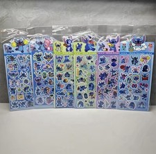 20 Sheets Cute Lilo Stitch Stickers Hand Acount Guka Laser Diy Decorative