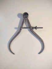 Vintage Massachusetts Tool Company Round-Leg Outside Spring Caliper Made In USA