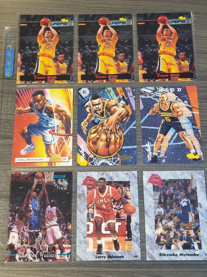 Lote de tarjetas de baloncesto clásicas - 82 tarjetas - Shaquille O'Neal, Hill, Penny - RC Foto 4 de 4