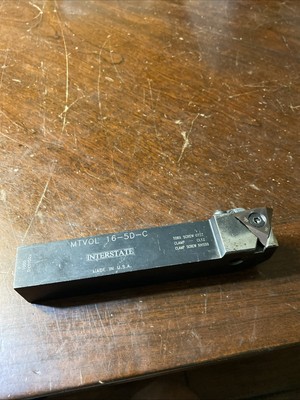 Interstate Indexable Insert Tool Holder MTVOL 16-5D-C (H28)