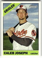2015 Topps Heritage #620 Caleb Joseph Baltimore Orioles Baseball