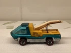 Original Vintage Hot Wheels Heavyweight Tow Truck Green. 1970.