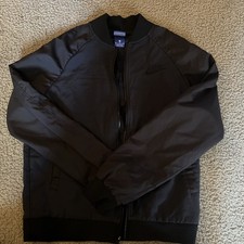 Nike Windbreaker Jacket Black Size M Pockets Full Zip