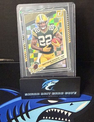 2025 Panini Donruss Matthew Golden #18 The Rookies RC Packers