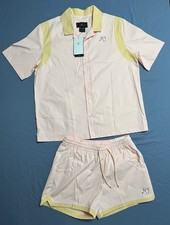 Air Jordan 2 Piece Women's Large Pink Shirt & Shorts Jumpman FLIGHT CLUB MJ Rare