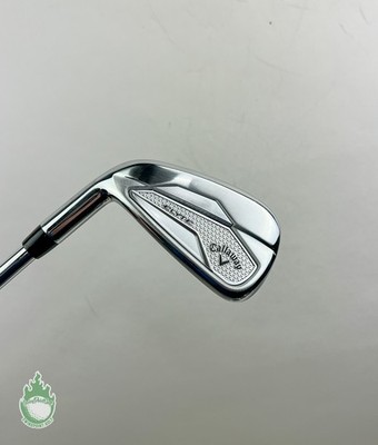 Used Left Handed Callaway Elyte 7 Iron Vector 80g Regular Flex Steel Golf Club