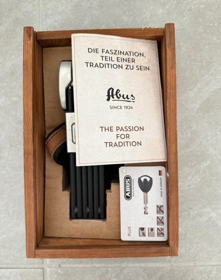 ABUS Folding Bike Lock - Made in Germany (With Box) - Image 4 of 4