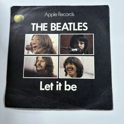 The Beatles - Let it be/ You Know My Name - Original UK Apple 7" Push Out-R 5833