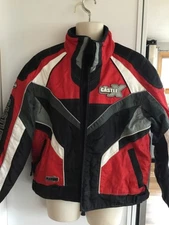Castle X platform Racing Snowmobile Jacket Men’s M Red Black Winter Coat