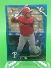 JHAILYN ORTIZ 2016 Bowman BLUE Parallel ROOKIE #108/150 (#BP31) - NM/MT