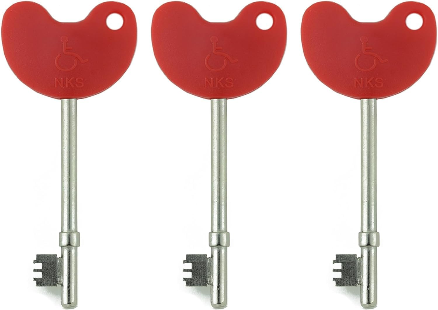 NKS - Disabled Key Radar Key 3 Pack - by