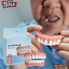 Silicone Denture Liner Kit for Secure Fit & Comfort - Reliner Set