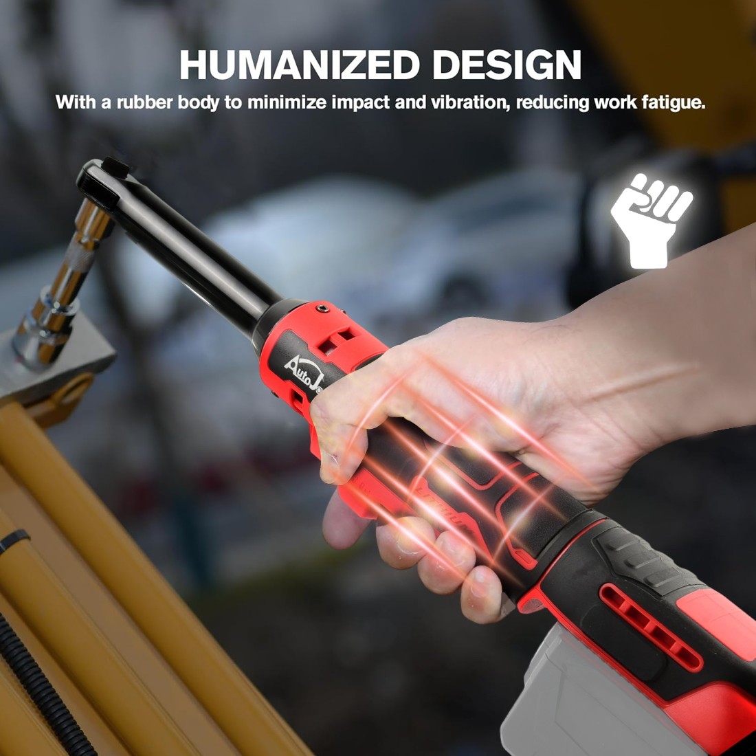 For Milwaukee M18 Battery 3/8" Cordless Ratchet Wrench Extended Tool Only