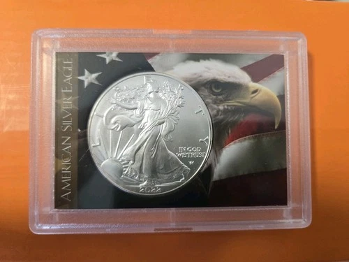 2022 AMERICAN EAGLE 1 OUNCE .999 FINE SILVER DOLLAR COIN USA STATUE OF LIBERTY