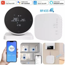 Tuya WiFi RF433 Wireless Smart Thermostat Room Heating Temperature Controller
