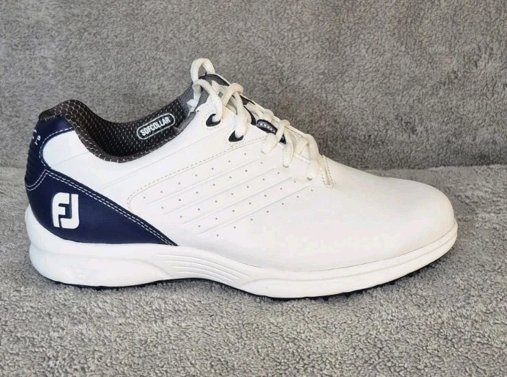 FootJoy Leather Upper Blue Golf Shoes for Men for sale | eBay display picture 2