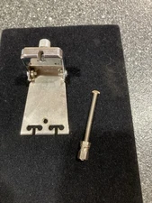 NOS .Waverly Banjo Tail Piece Stamped ,With Hanger Bolt