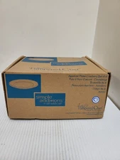 The Pampered Chef 2062 Appetizer Plates Color Cranberry Set Of 4