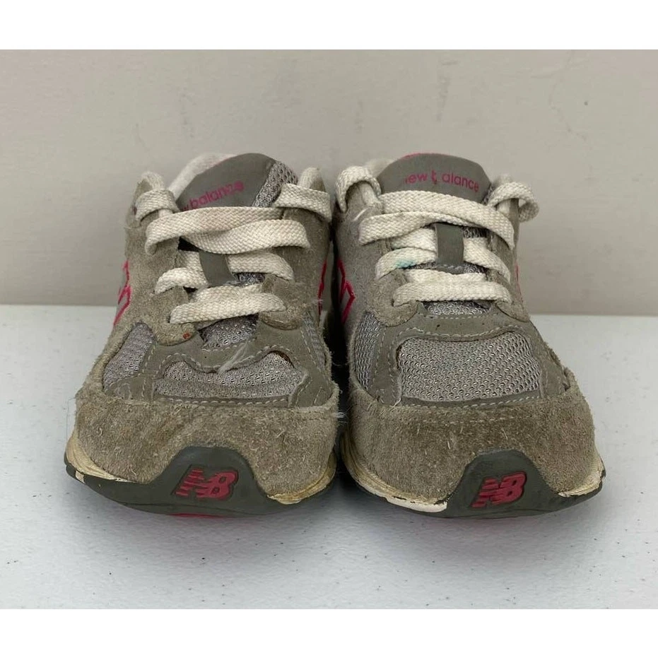 Jóvenes Niños Infantiles New Balance 990 KJ990GPI Gamuza Zapatillas Zapatos, 9 Foto 4 de 4